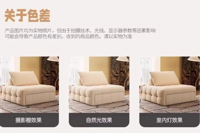 Single folding sofa bed Living room multifunctional retractable study balcony multifunctional bed Manwatstore