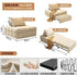 Single folding sofa bed Living room multifunctional retractable study balcony multifunctional bed Manwatstore