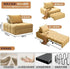 Single folding sofa bed Living room multifunctional retractable study balcony multifunctional bed Manwatstore
