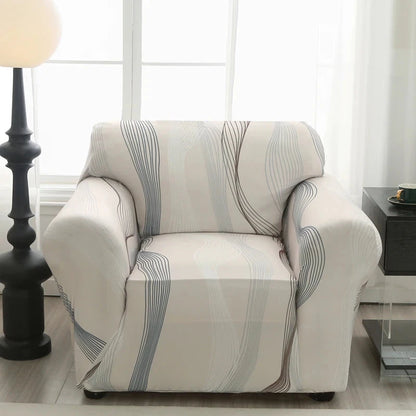 single sofa chair slipcovers armchair decoration elastic spandex for living room sofa cover stretch floral printed Manwatstore