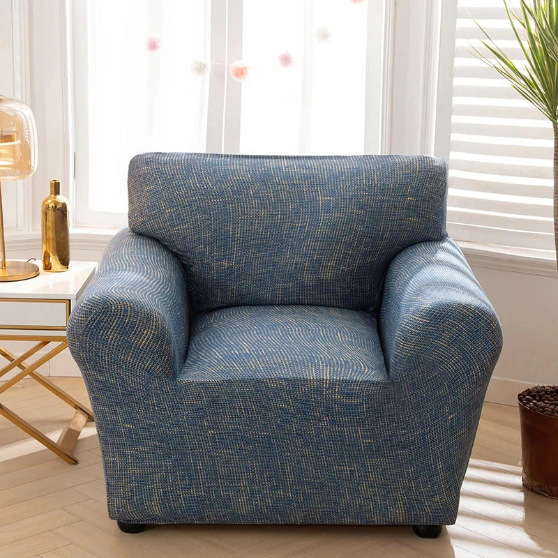 single sofa chair slipcovers armchair decoration elastic spandex for living room sofa cover stretch floral printed Manwatstore