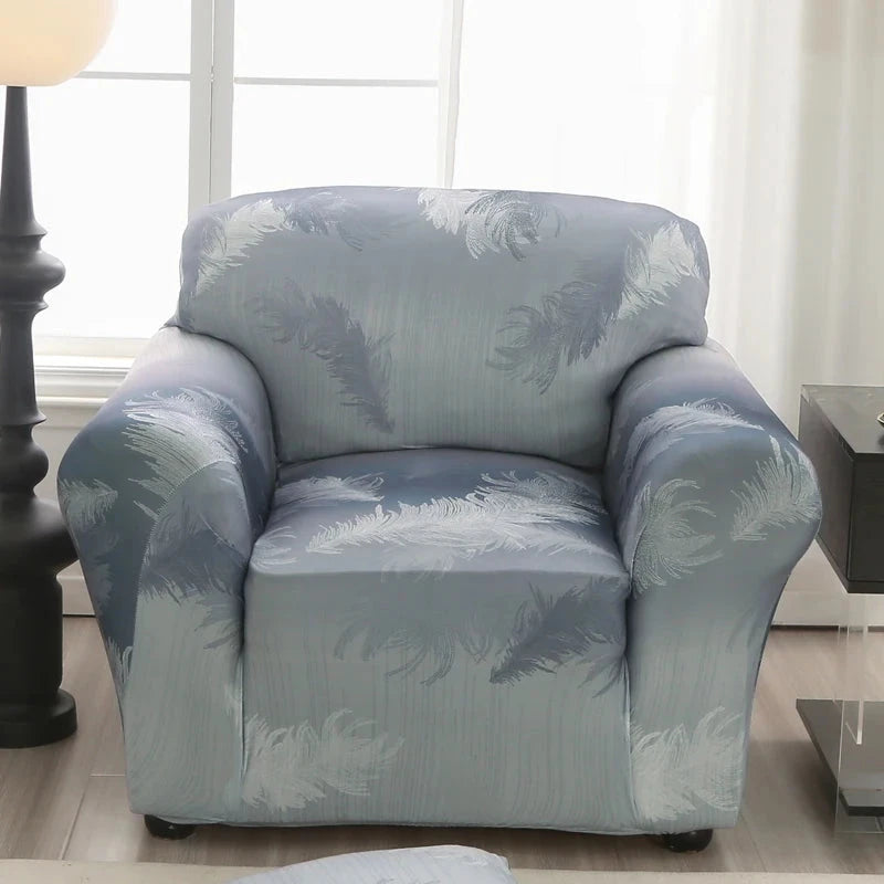 single sofa chair slipcovers armchair decoration elastic spandex for living room sofa cover stretch floral printed Manwatstore