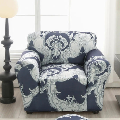 single sofa chair slipcovers armchair decoration elastic spandex for living room sofa cover stretch floral printed Manwatstore