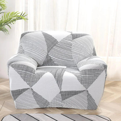 single sofa chair slipcovers armchair decoration elastic spandex for living room sofa cover stretch floral printed Manwatstore