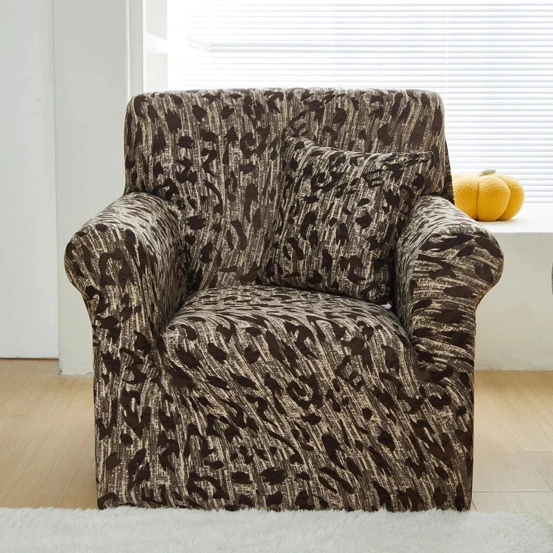 single sofa chair slipcovers armchair decoration elastic spandex for living room sofa cover stretch floral printed Manwatstore