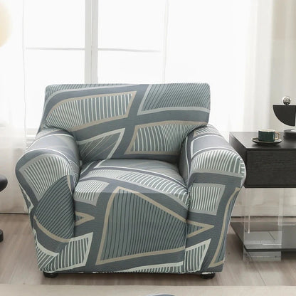 single sofa chair slipcovers armchair decoration elastic spandex for living room sofa cover stretch floral printed Manwatstore
