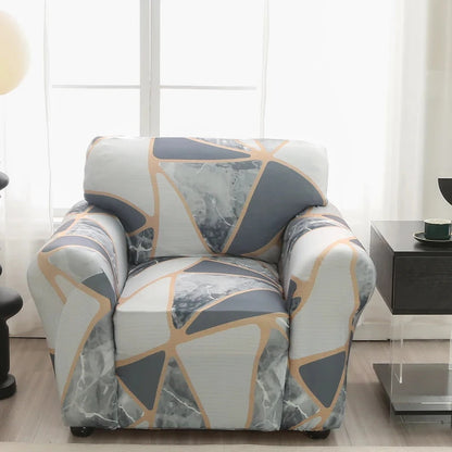 single sofa chair slipcovers armchair decoration elastic spandex for living room sofa cover stretch floral printed Manwatstore