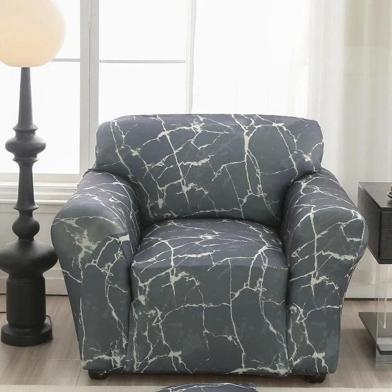 single sofa chair slipcovers armchair decoration elastic spandex for living room sofa cover stretch floral printed Manwatstore