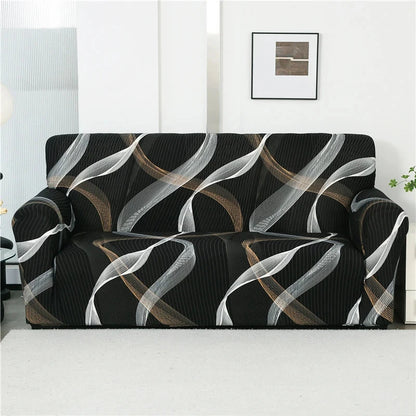 single sofa chair slipcovers armchair decoration elastic spandex for living room sofa cover stretch floral printed Manwatstore
