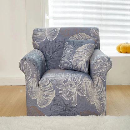 single sofa chair slipcovers armchair decoration elastic spandex for living room sofa cover stretch floral printed Manwatstore