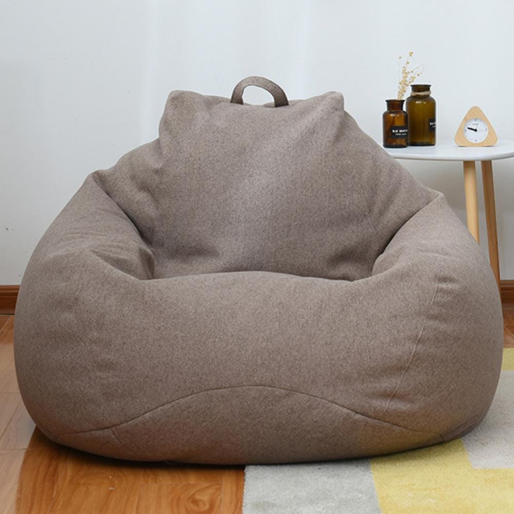 Sofa Bean Bag Soft Leisure Bean Bag Sofa Lazy Couch Bag ChairTatami Lazy Lounger Sofa Cover Large Bean Bag Chair Cushion Bed Manwatstore