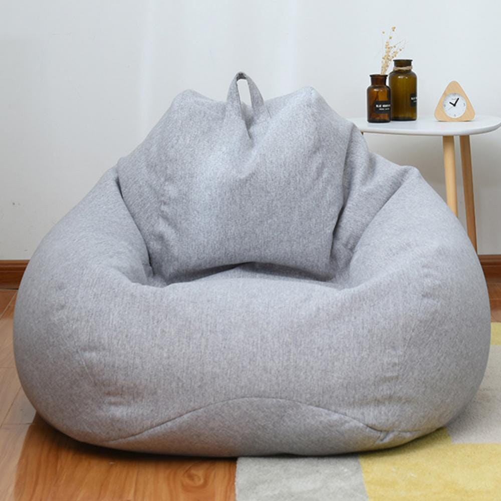 Sofa Bean Bag Soft Leisure Bean Bag Sofa Lazy Couch Bag ChairTatami Lazy Lounger Sofa Cover Large Bean Bag Chair Cushion Bed Manwatstore