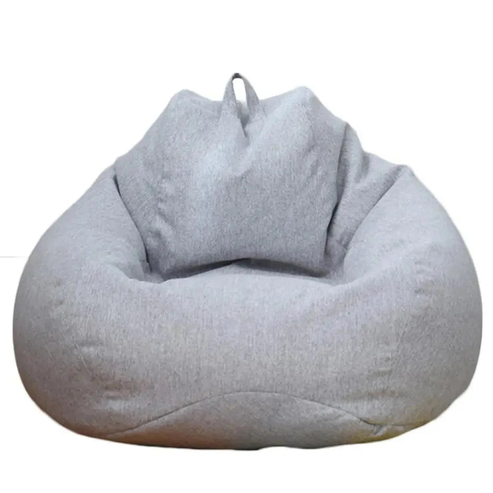 Sofa Bean Bag Soft Leisure Bean Bag Sofa Lazy Couch Bag ChairTatami Lazy Lounger Sofa Cover Large Bean Bag Chair Cushion Bed Manwatstore