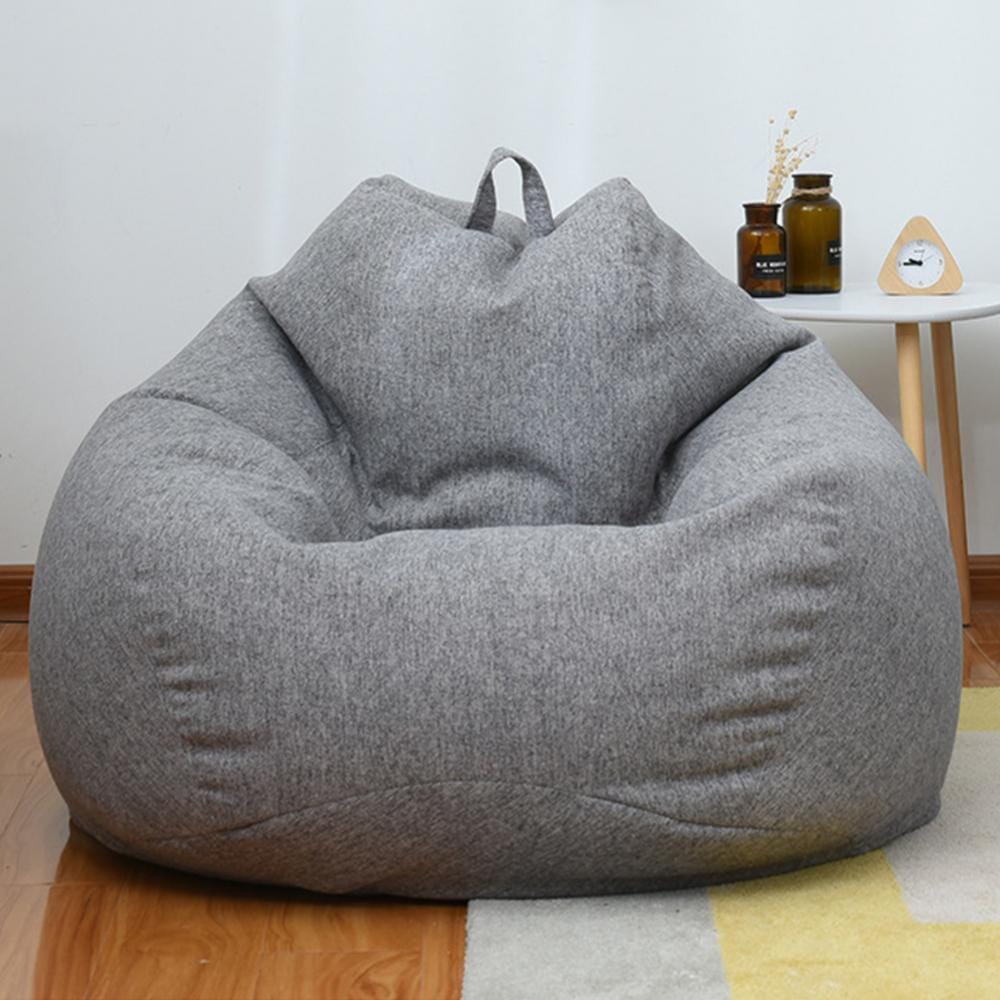 Sofa Bean Bag Soft Leisure Bean Bag Sofa Lazy Couch Bag ChairTatami Lazy Lounger Sofa Cover Large Bean Bag Chair Cushion Bed Manwatstore
