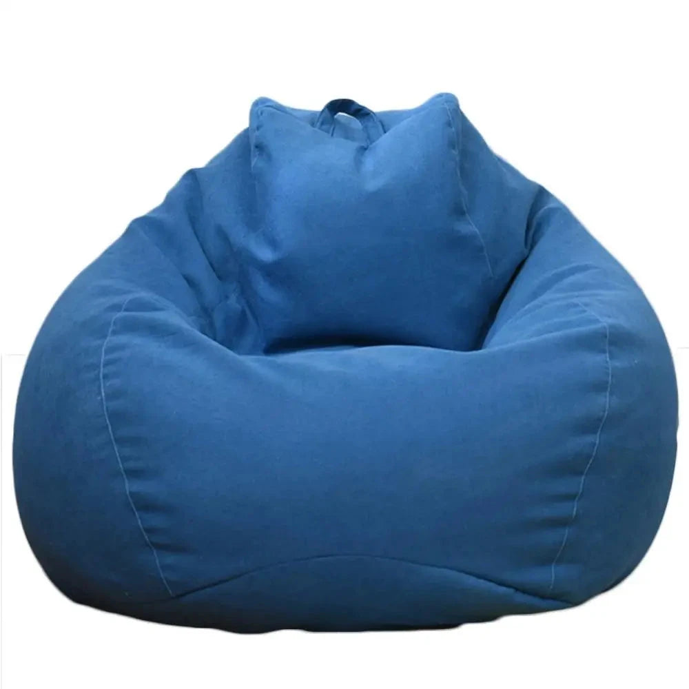 Sofa Bean Bag Soft Leisure Bean Bag Sofa Lazy Couch Bag ChairTatami Lazy Lounger Sofa Cover Large Bean Bag Chair Cushion Bed Manwatstore