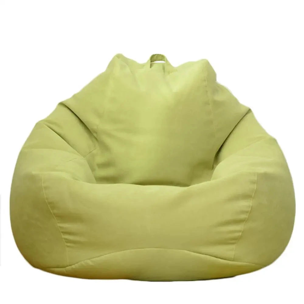 Sofa Bean Bag Soft Leisure Bean Bag Sofa Lazy Couch Bag ChairTatami Lazy Lounger Sofa Cover Large Bean Bag Chair Cushion Bed Manwatstore