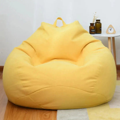Sofa Bean Bag Soft Leisure Bean Bag Sofa Lazy Couch Bag ChairTatami Lazy Lounger Sofa Cover Large Bean Bag Chair Cushion Bed Manwatstore