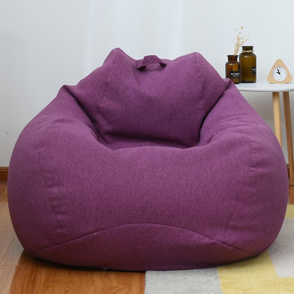 Sofa Bean Bag Soft Leisure Bean Bag Sofa Lazy Couch Bag ChairTatami Lazy Lounger Sofa Cover Large Bean Bag Chair Cushion Bed Manwatstore
