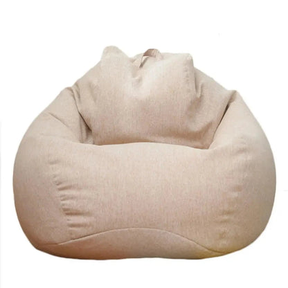 Sofa Bean Bag Soft Leisure Bean Bag Sofa Lazy Couch Bag ChairTatami Lazy Lounger Sofa Cover Large Bean Bag Chair Cushion Bed Manwatstore