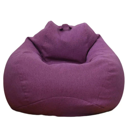 Sofa Bean Bag Soft Leisure Bean Bag Sofa Lazy Couch Bag ChairTatami Lazy Lounger Sofa Cover Large Bean Bag Chair Cushion Bed Manwatstore