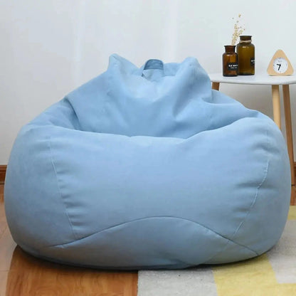 Sofa Bean Bag Soft Leisure Bean Bag Sofa Lazy Couch Bag ChairTatami Lazy Lounger Sofa Cover Large Bean Bag Chair Cushion Bed Manwatstore