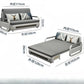 -Sofa Bed 3 Seater Convertible Mechanism Sofabed Folding Sofa Bed Pull Out Living Room Sofas Manwatstore