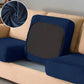 Soft Velvet Sofa Covers Elastic Couch Slipcovers Luxury Plain Living Room Chaise Lounge Case Pet-Friendly Removable Warm Manwatstore