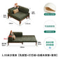 Solid Wood Folding Sofa Bed – Multifunctional Single Pull-Out Bed Manwatstore