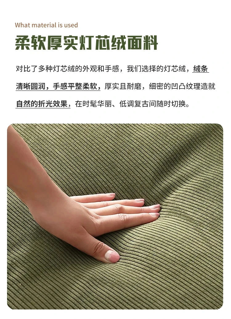 Solid Wood Folding Sofa Bed – Multifunctional Single Pull-Out Bed Manwatstore