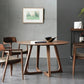 Solid Wood Household Round Dining Table, Simple and Modern Sales Office, Manwatstore
