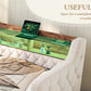Space-Saving Velvet Sofa Bed 90×190 cm with Storage Manwatstore