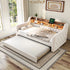 Space-Saving Velvet Sofa Bed 90×190 cm with Storage Manwatstore