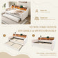 Space-Saving Velvet Sofa Bed 90×190 cm with Storage Manwatstore
