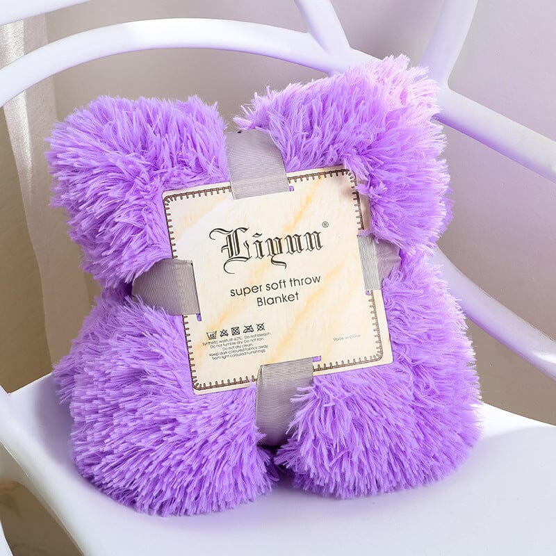 Super Soft Coral Fleece Blanket Warm Cozy Bedding Blanket Fluffy Sofa Bedding Airplane Hotel Throw Sofa Blanket New 0 Manwatstore