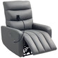 TechLounge Electric Recliner Chair with Phone Holder & USB Charging – Grey Manwatstore