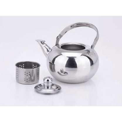 Thickened Stainless Steel Kettle Kettle Teapot Hot Milk Kettle Yellow Kettle Spherical Kettle Kitchen accessories Manwatstore