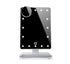 Touch Screen Makeup Mirror With 20 LED Light Bluetooth Music Speaker 10X Magnifying Mirrors Lights 0 Manwatstore