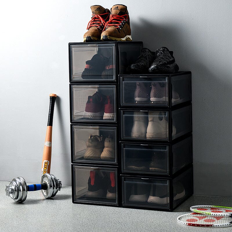 Transparent Shoe Sports Basketball Shoe Storage Box 0 Manwatstore