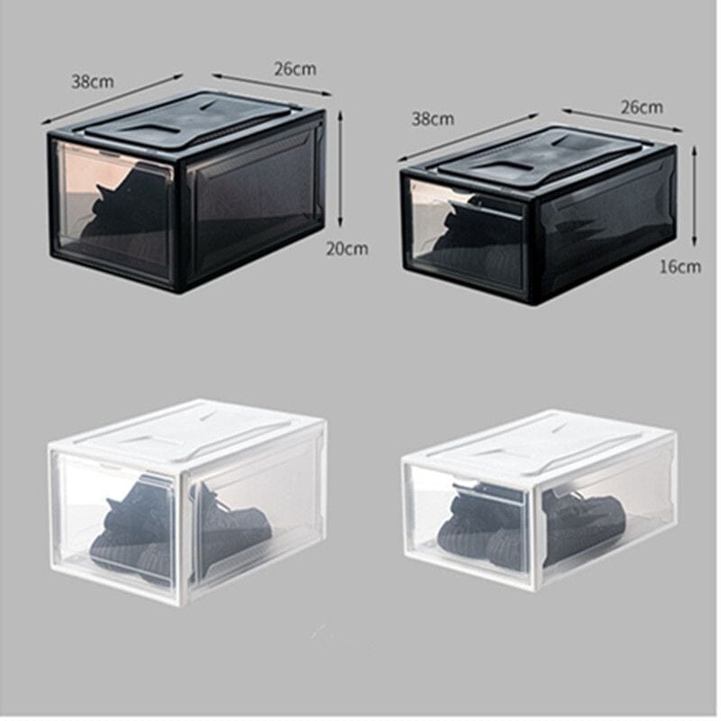 Transparent Shoe Sports Basketball Shoe Storage Box 0 Manwatstore