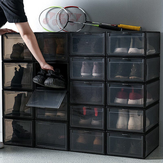 Transparent Shoe Sports Basketball Shoe Storage Box 0 Manwatstore