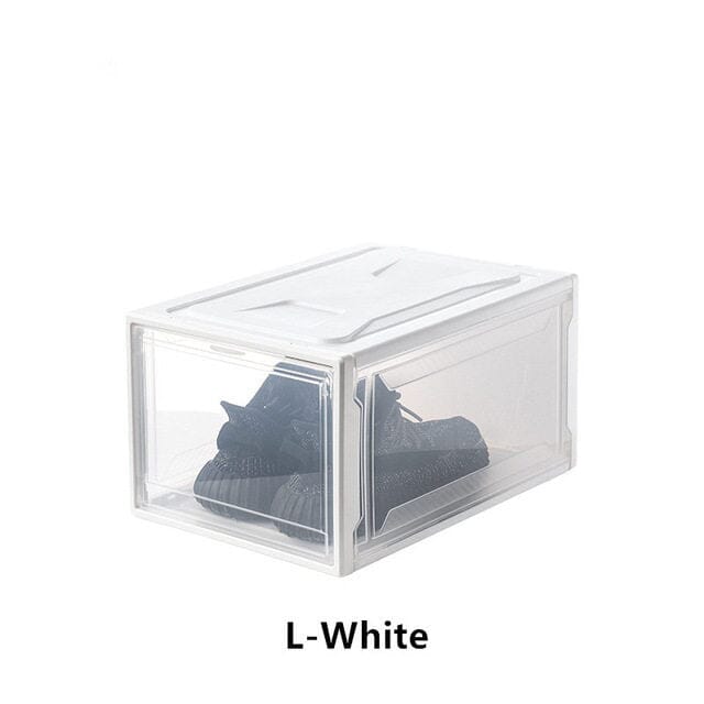 Transparent Shoe Sports Basketball Shoe Storage Box 0 Manwatstore