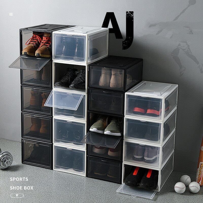 Transparent Shoe Sports Basketball Shoe Storage Box 0 Manwatstore