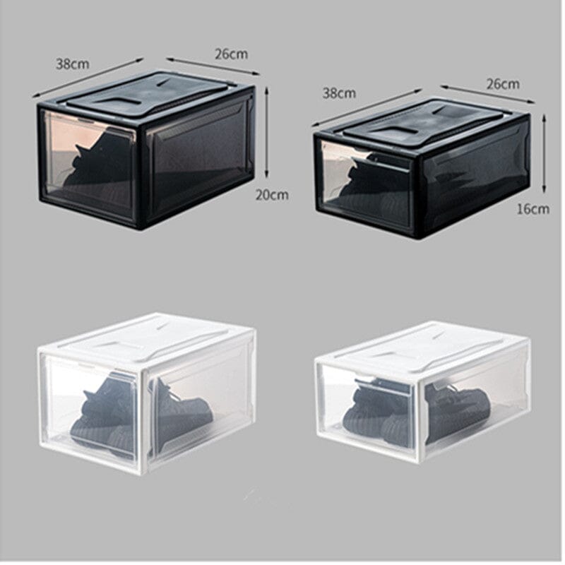 Transparent Shoe Sports Basketball Shoe Storage Box 0 Manwatstore