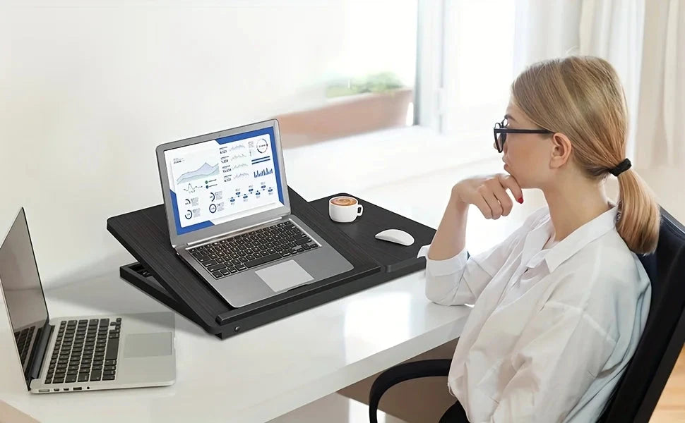 Tray table, notebook computer and writing table, dining table and notebook computer bed support Manwatstore