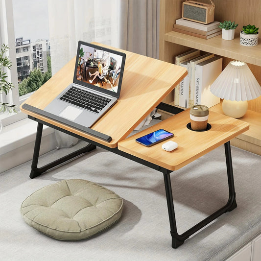 Tray table, notebook computer and writing table, dining table and notebook computer bed support Manwatstore