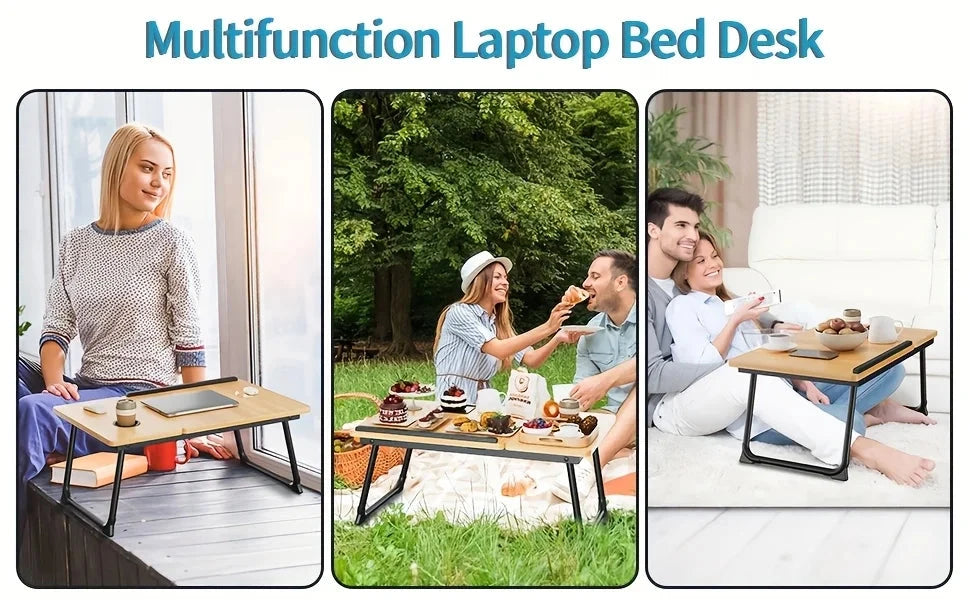 Tray table, notebook computer and writing table, dining table and notebook computer bed support Manwatstore