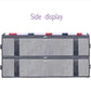 Under the bed quilt storage bag with cover can be folded, can be used for bedding clothes toys with 4 reinforced handle Manwatstore