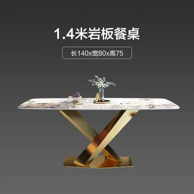 Unique Modern Dining Table Designer Nordic White Kitchen Mobile Dining Tables Salon Mesas De Jantar Living Room Sets Furniture Manwatstore