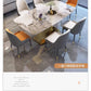 Unique Modern Dining Table Designer Nordic White Kitchen Mobile Dining Tables Salon Mesas De Jantar Living Room Sets Furniture Manwatstore
