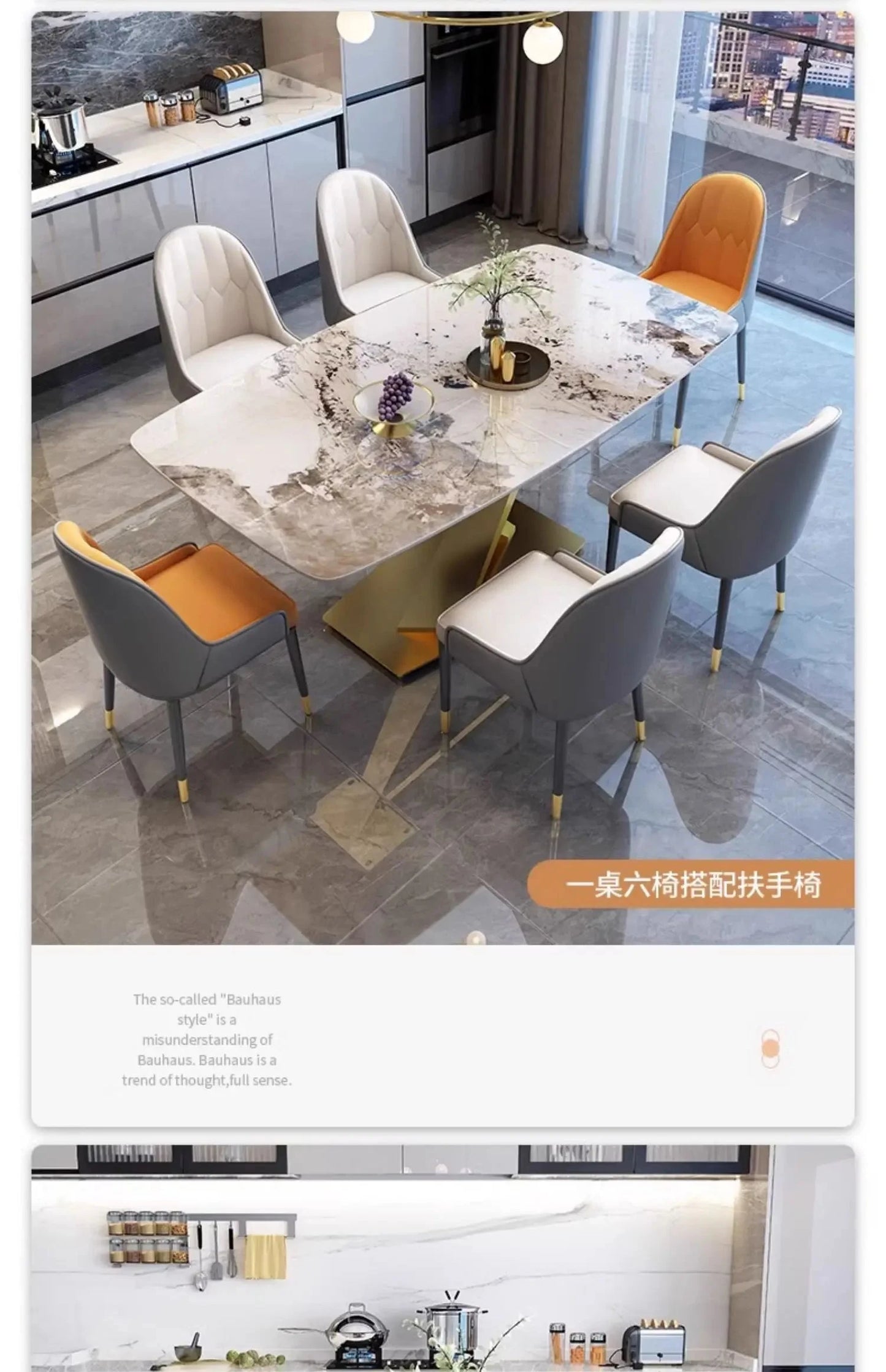 Unique Modern Dining Table Designer Nordic White Kitchen Mobile Dining Tables Salon Mesas De Jantar Living Room Sets Furniture Manwatstore